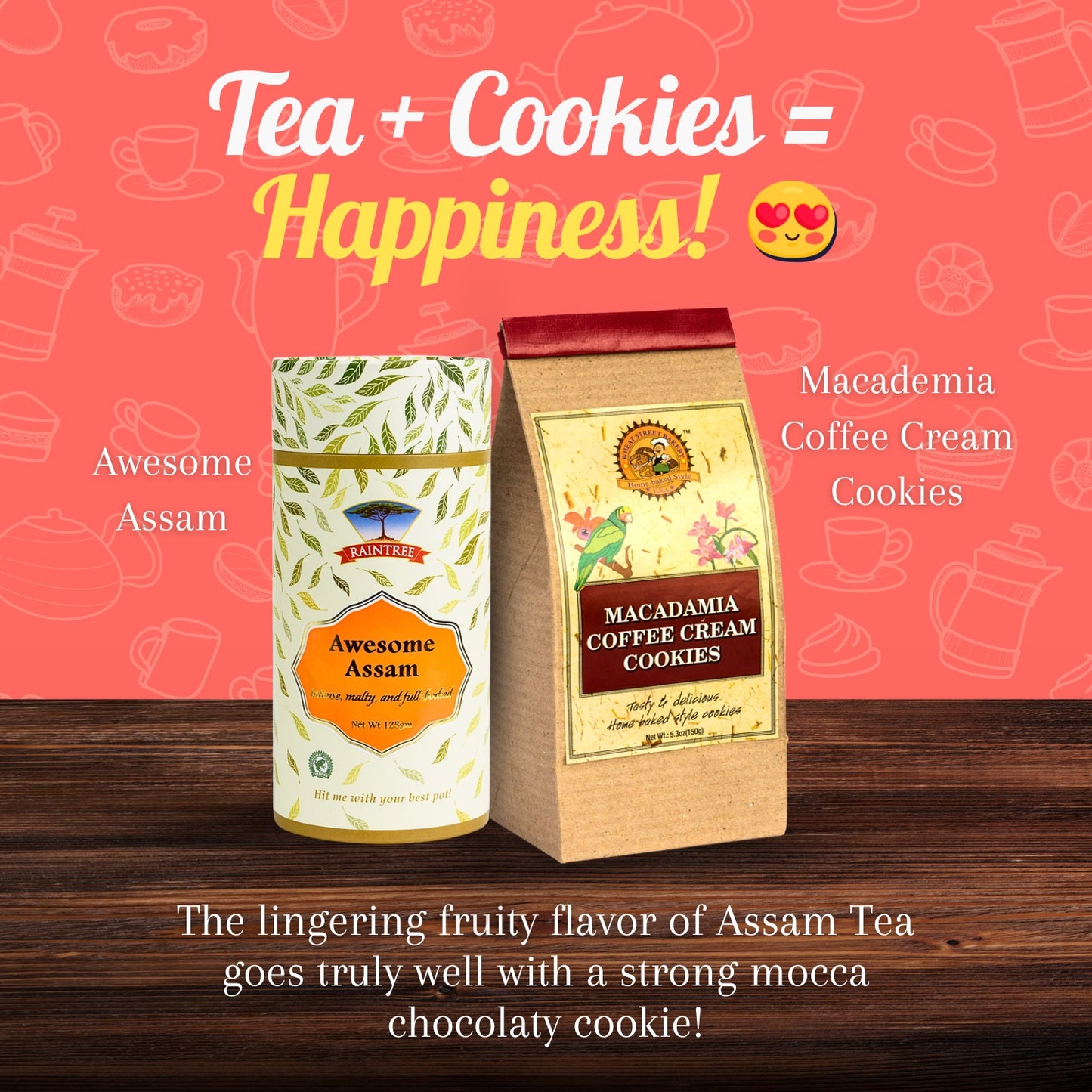 Raintree Premium Awesome Assam Black Tea (125g Loose Leaf)