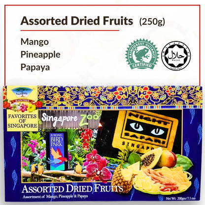 Raintree Assorted Dried Fruits - Favorite of Singapore (250g)