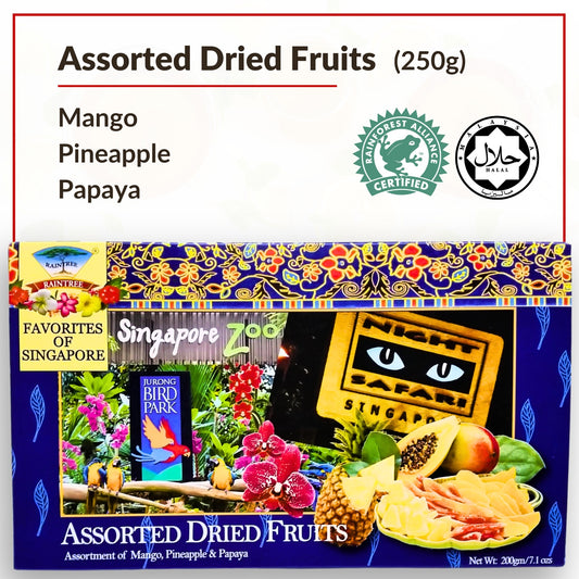 Raintree Assorted Dried Fruits - Favorite of Singapore (250g)