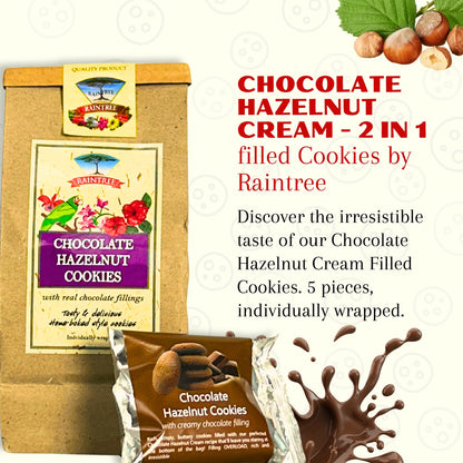 Raintree Exploration Delight Bundle | Macadamia Coffee, Chocolate Hazelnut, Nasi Lemak, Spicy Laksa Cookies | Halal Certified | Unique Singapore Flavors