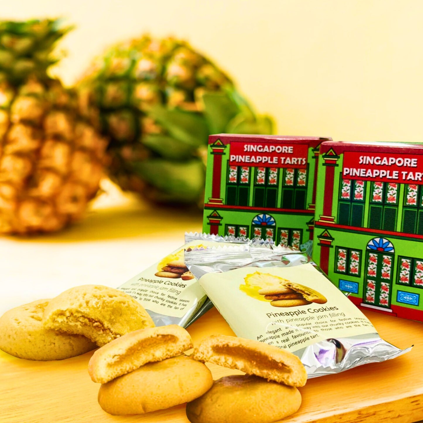 SINGAPORE PINEAPPLE COOKIES- 5 pcs