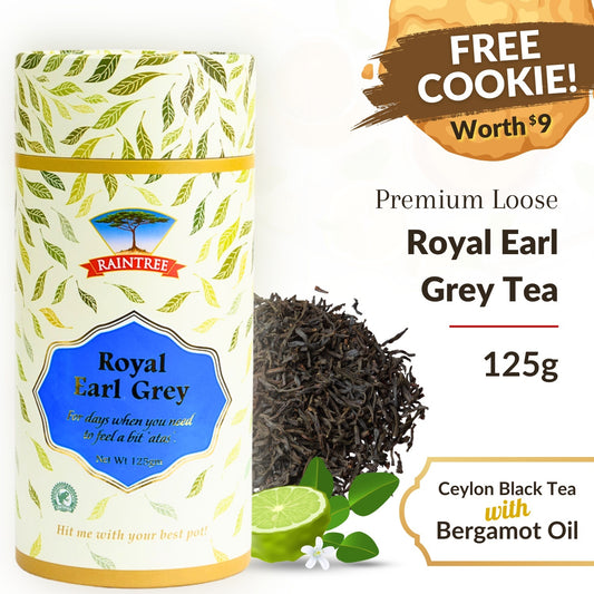 Raintree Royal Earl Grey Black Tea (125g - Loose Leaf )