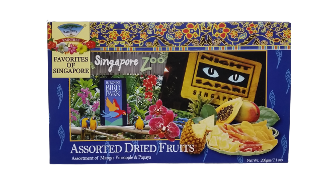 Raintree Assorted Dried Fruits - Favorite of Singapore (250g)